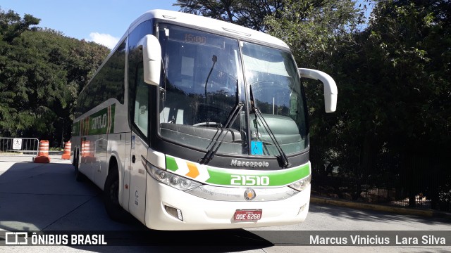 Empresa Gontijo de Transportes 21510 na cidade de São Paulo, São Paulo, Brasil, por Marcus Vinicius Lara Silva. Número da foto: #6839015.