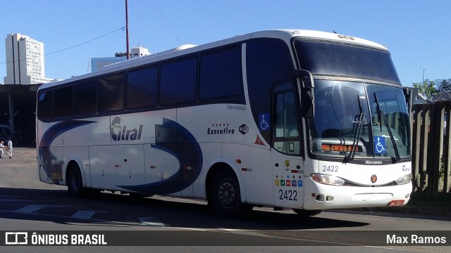 Citral Transporte e Turismo 2422 na cidade de Porto Alegre, Rio Grande do Sul, Brasil, por Max Ramos. ID da foto: 6839265.