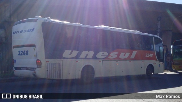 Unesul de Transportes 3248 na cidade de Porto Alegre, Rio Grande do Sul, Brasil, por Max Ramos. ID da foto: 6838317.