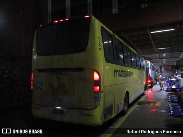 Viação Itapemirim 9705 na cidade de Feira de Santana, Bahia, Brasil, por Rafael Rodrigues Forencio. Número da foto: #6838261.