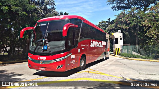 Viação Santa Cruz 23819 na cidade de São Paulo, São Paulo, Brasil, por Gabriel Garves. Número da foto: #6839232.