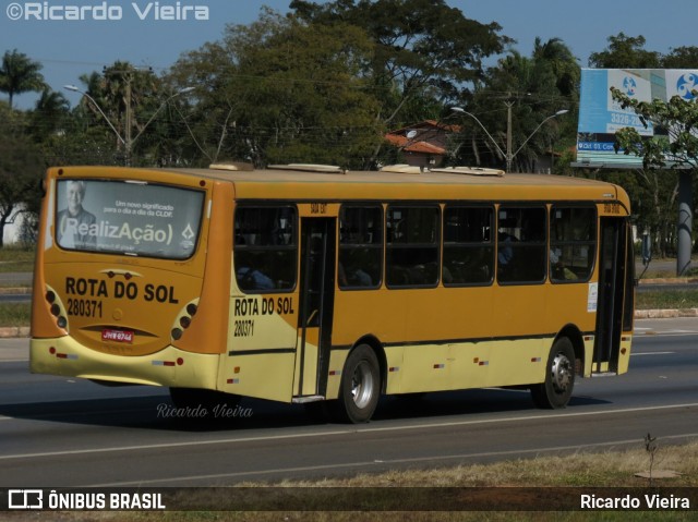 Rota do Sol Turismo 280371 na cidade de Park Way, Distrito Federal, Brasil, por Ricardo Vieira. ID da foto: 6840432.