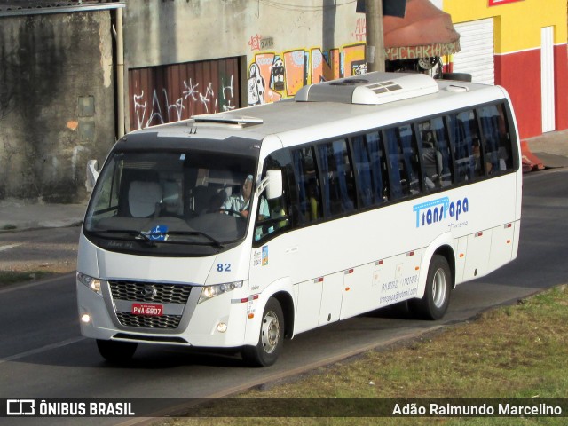 Trans Papa Turismo 82 na cidade de Belo Horizonte, Minas Gerais, Brasil, por Adão Raimundo Marcelino. ID da foto: 6840738.