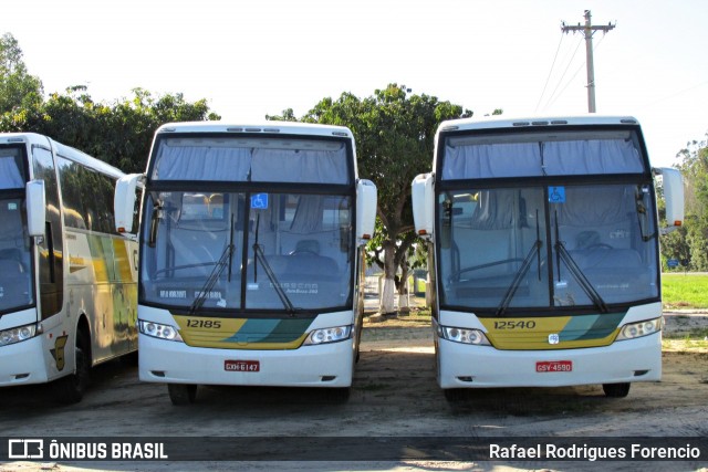 Empresa Gontijo de Transportes 12185 na cidade de São Mateus, Espírito Santo, Brasil, por Rafael Rodrigues Forencio. ID da foto: 6838286.