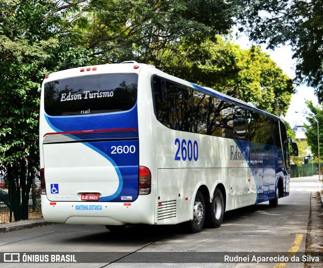 Edson Turismo 2600 na cidade de São Paulo, São Paulo, Brasil, por Rudnei Aparecido da Silva. Número da foto: #6838593.