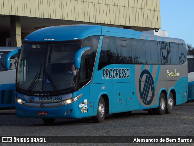 Auto Viação Progresso 6164 na cidade de Caruaru, Pernambuco, Brasil, por Alessandro de Bem Barros. ID da foto: 6840426.