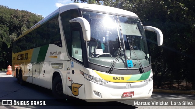Empresa Gontijo de Transportes 18015 na cidade de São Paulo, São Paulo, Brasil, por Marcus Vinicius Lara Silva. Número da foto: #6839023.