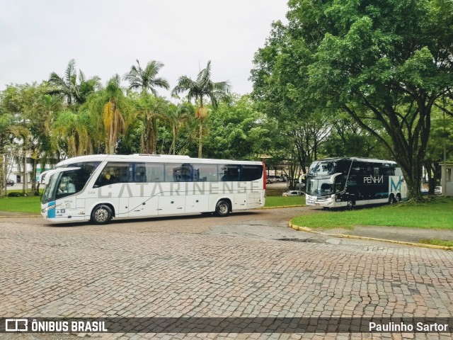 Auto Viação Catarinense 3414 na cidade de Joinville, Santa Catarina, Brasil, por Paulinho Sartor. Número da foto: #6840325.