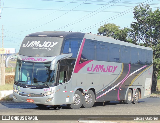 Viação Jam Joy 9115 na cidade de Teresina, Piauí, Brasil, por Lucas Gabriel. Número da foto: #6840610.