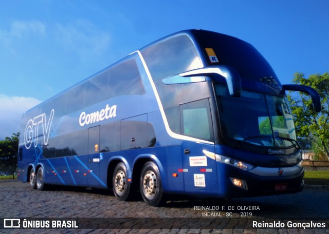 Viação Cometa 17311 na cidade de Indaial, Santa Catarina, Brasil, por Reinaldo Gonçalves. Número da foto: #6842983.