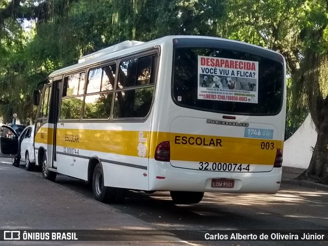 RP Transportes 074-003 na cidade de Rio de Janeiro, Rio de Janeiro, Brasil, por Carlos Alberto de Oliveira Júnior. ID da foto: 6842431.