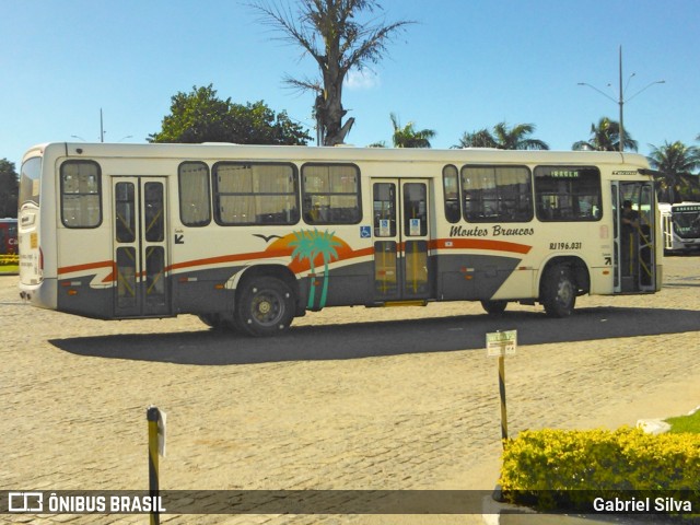 Viação Montes Brancos RJ 196.031 na cidade de Cabo Frio, Rio de Janeiro, Brasil, por Gabriel Silva. Número da foto: #6841328.