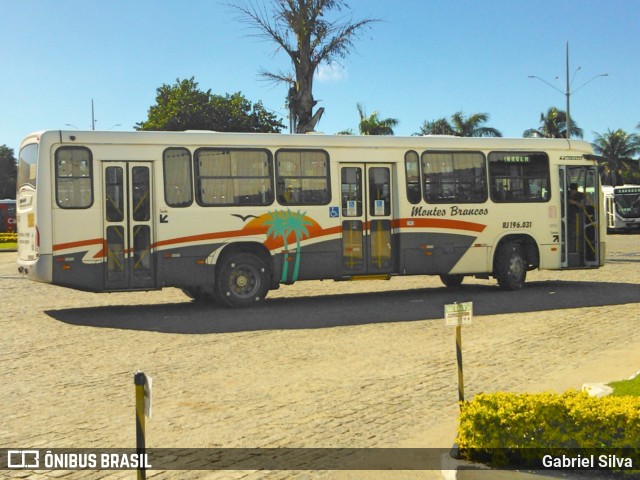 Viação Montes Brancos RJ 196.031 na cidade de Cabo Frio, Rio de Janeiro, Brasil, por Gabriel Silva. ID da foto: 6841328.