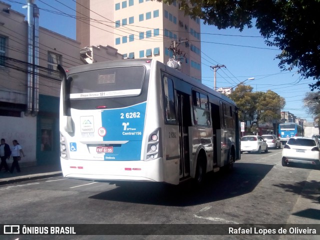 Transcooper > Norte Buss 2 6262 na cidade de São Paulo, São Paulo, Brasil, por Rafael Lopes de Oliveira. ID da foto: 6841624.