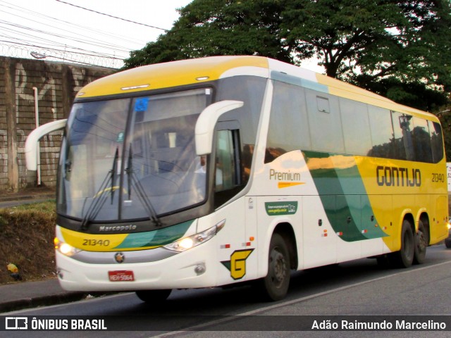 Empresa Gontijo de Transportes 21340 na cidade de Belo Horizonte, Minas Gerais, Brasil, por Adão Raimundo Marcelino. Número da foto: #6842879.