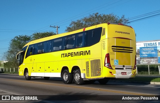 Viação Itapemirim 60051 na cidade de Campos dos Goytacazes, Rio de Janeiro, Brasil, por Anderson Pessanha. Número da foto: #6842120.