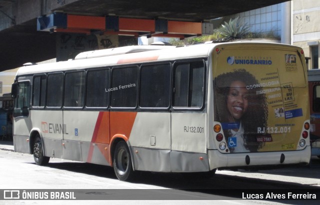 Evanil Transportes e Turismo RJ 132.001 na cidade de Nova Iguaçu, Rio de Janeiro, Brasil, por Lucas Alves Ferreira. Número da foto: #6842875.