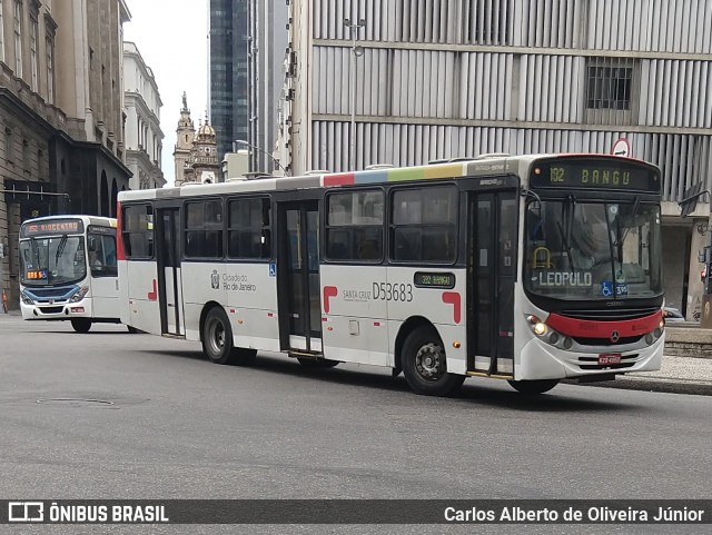 Transportes Campo Grande D53683 na cidade de Rio de Janeiro, Rio de Janeiro, Brasil, por Carlos Alberto de Oliveira Júnior. Número da foto: #6842387.
