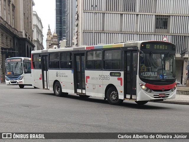 Transportes Campo Grande D53683 na cidade de Rio de Janeiro, Rio de Janeiro, Brasil, por Carlos Alberto de Oliveira Júnior. ID da foto: 6842387.