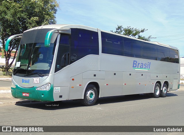 Trans Brasil > TCB - Transporte Coletivo Brasil 7020 na cidade de Teresina, Piauí, Brasil, por Lucas Gabriel. ID da foto: 6842786.