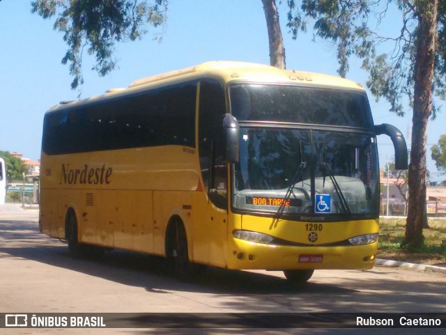 Viação Nordeste 1290 na cidade de Natal, Rio Grande do Norte, Brasil, por Rubson  Caetano. ID da foto: 6841612.