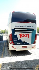 Auto Viação 1001 3695 na cidade de Rio de Janeiro, Rio de Janeiro, Brasil, por Vitor Martins. Número da foto: #:id.