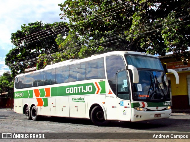 Empresa Gontijo de Transportes 14430 na cidade de Pirapora, Minas Gerais, Brasil, por Andrew Campos. ID da foto: 6845930.