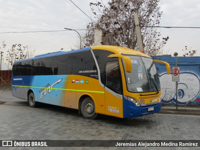 CVU 1010 na cidade de Santiago, Santiago, Metropolitana de Santiago, Chile, por Jeremias Alejandro Medina Ramirez. ID da foto: 6845915.