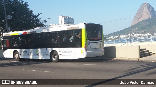 Viação VG B31008 na cidade de Rio de Janeiro, Rio de Janeiro, Brasil, por João Victor Damião. Número da foto: #6846172.