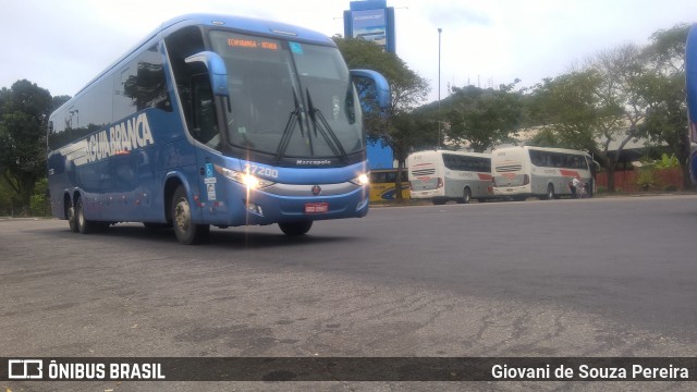 Viação Águia Branca 27200 na cidade de Vitória, Espírito Santo, Brasil, por Giovani de Souza Pereira. Número da foto: #6845412.