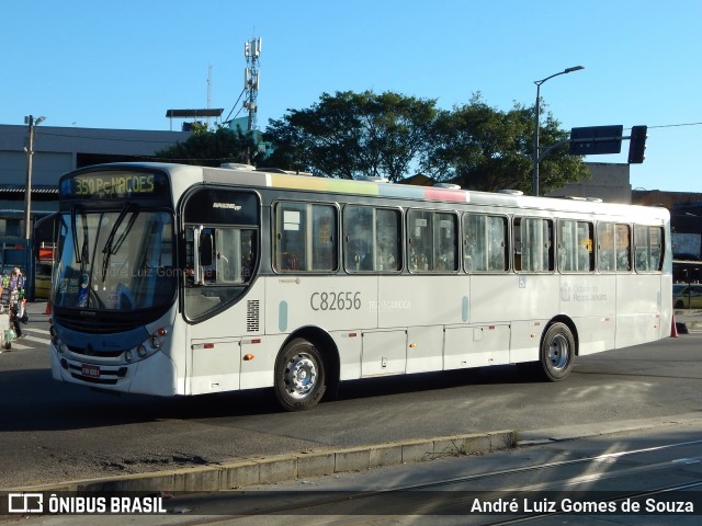 Transportes Estrela C82656 na cidade de Rio de Janeiro, Rio de Janeiro, Brasil, por André Luiz Gomes de Souza. ID da foto: 6845855.