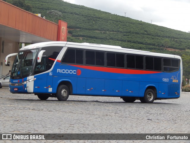 Viação Riodoce 91801 na cidade de Manhuaçu, Minas Gerais, Brasil, por Christian  Fortunato. ID da foto: 6843656.