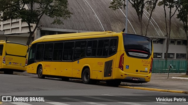 Gidion Transporte e Turismo 11304 na cidade de Joinville, Santa Catarina, Brasil, por Vinicius Petris. ID da foto: 6845355.