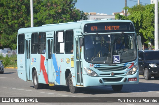 Rota Sol > Vega Transporte Urbano 35225 na cidade de Fortaleza, Ceará, Brasil, por Yuri Ferreira Marinho. Número da foto: #6844339.