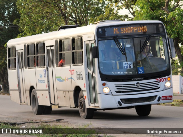 Empresa São Francisco 7007 na cidade de Maceió, Alagoas, Brasil, por Rodrigo Fonseca. ID da foto: 6844885.