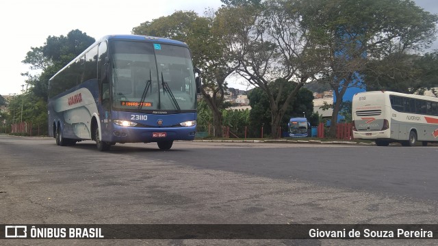 Viação Águia Branca 23110 na cidade de Vitória, Espírito Santo, Brasil, por Giovani de Souza Pereira. ID da foto: 6845394.