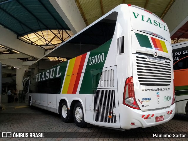 Viasul - Auto Viação Venâncio Aires 15000 na cidade de Joinville, Santa Catarina, Brasil, por Paulinho Sartor. ID da foto: 6844923.