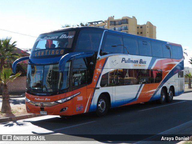 Pullman Bus 3980 na cidade de Coquimbo, Elqui, Coquimbo, Chile, por Araya Daniel . Número da foto: #6846380.