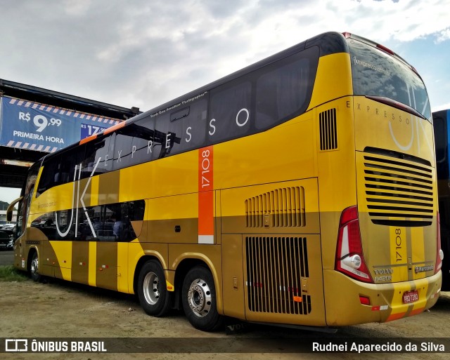 Expresso JK 17108 na cidade de São Paulo, São Paulo, Brasil, por Rudnei Aparecido da Silva. Número da foto: #6844090.