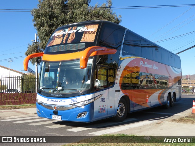 Pullman Bus 3969 na cidade de La Serena, Elqui, Coquimbo, Chile, por Araya Daniel . Número da foto: #6846394.