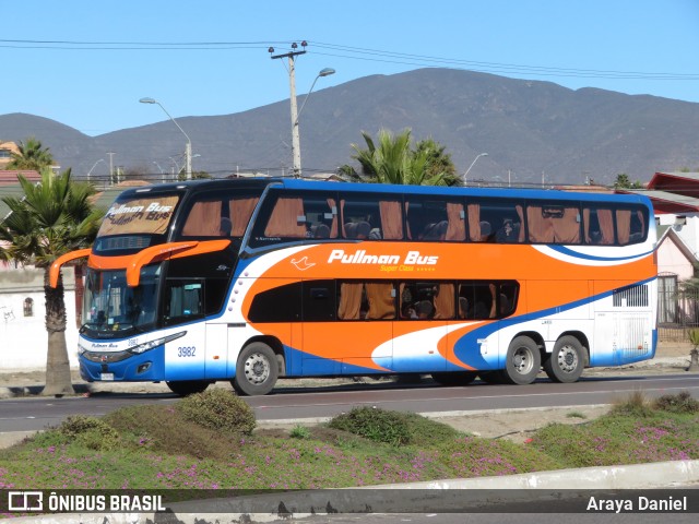 Pullman Bus 3982 na cidade de Coquimbo, Elqui, Coquimbo, Chile, por Araya Daniel . Número da foto: #6846357.