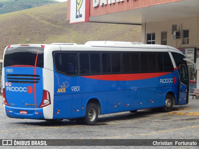 Viação Riodoce 91801 na cidade de Manhuaçu, Minas Gerais, Brasil, por Christian  Fortunato. ID da foto: 6843634.