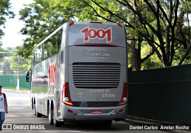 Auto Viação 1001 218306 na cidade de São Paulo, São Paulo, Brasil, por Daniel Carlos  Avelar Rocha. ID da foto: 6779212.