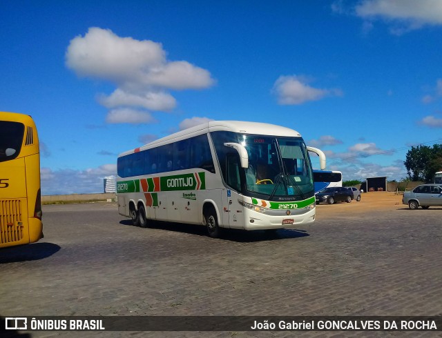 Empresa Gontijo de Transportes 21270 na cidade de Vitória da Conquista, Bahia, Brasil, por João Gabriel Gonçalves da Rocha. Número da foto: #6780957.