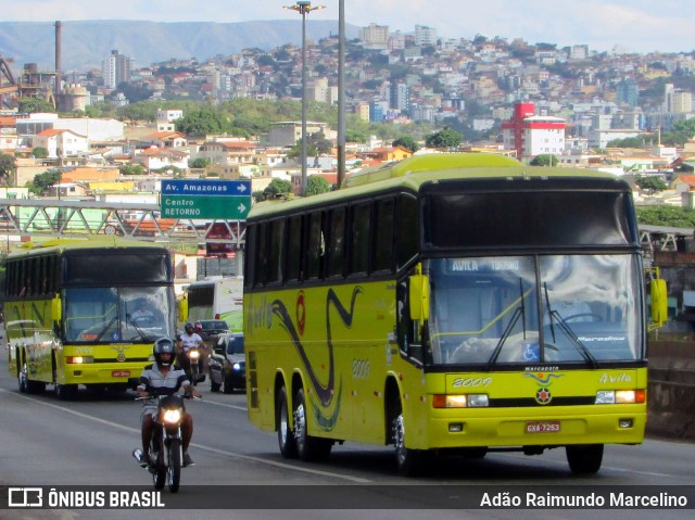Viação Ávila 2009 na cidade de Belo Horizonte, Minas Gerais, Brasil, por Adão Raimundo Marcelino. Número da foto: #6780718.