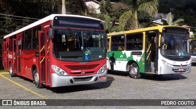 Viação Dedo de Deus 313 na cidade de Teresópolis, Rio de Janeiro, Brasil, por PEDRO COUTO. ID da foto: 6779873.