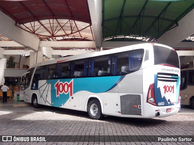 Auto Viação 1001 6623 na cidade de Joinville, Santa Catarina, Brasil, por Paulinho Sartor. ID da foto: 6778937.