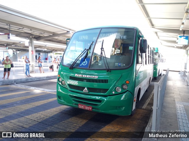 OT Trans - Ótima Salvador Transportes 20996 na cidade de Salvador, Bahia, Brasil, por Matheus Zeferino. ID da foto: 6780391.