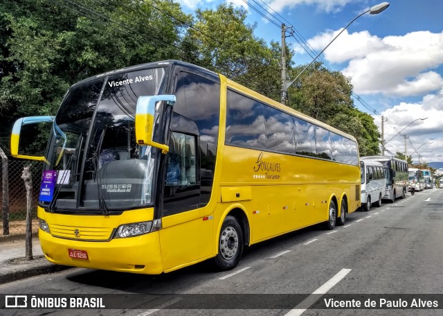 Ônibus Particulares 9256 na cidade de Belo Horizonte, Minas Gerais, Brasil, por Vicente de Paulo Alves. ID da foto: 6780415.