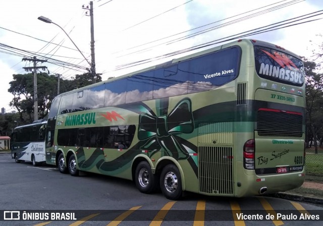 MinasSul - Minastur - Viação Minas Tour 4600 na cidade de Belo Horizonte, Minas Gerais, Brasil, por Vicente de Paulo Alves. Número da foto: #6779495.